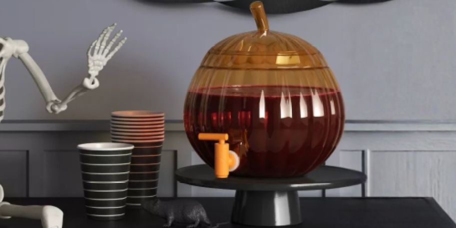 Target’s $15 Pumpkin Drink Dispenser is Bigger & Cheaper Than Walmart’s!