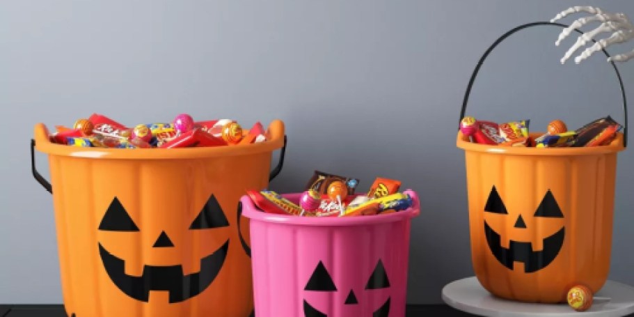 Halloween Trick-or-Treat Bags & Pails from 70¢ on Target.com