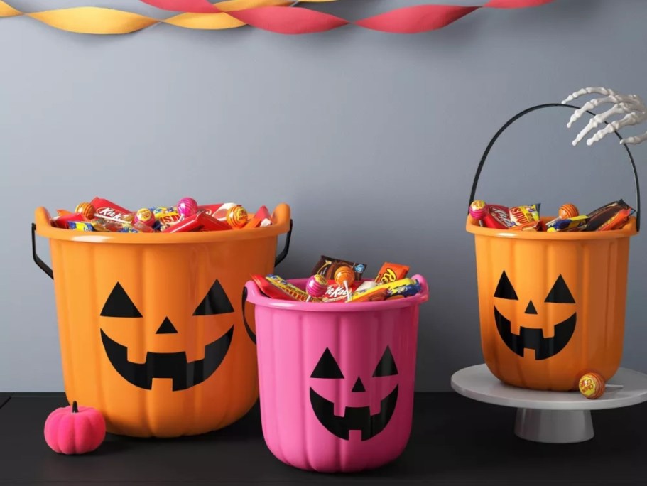 Halloween Trick-or-Treat Bags & Pails from 70¢ on Target.com