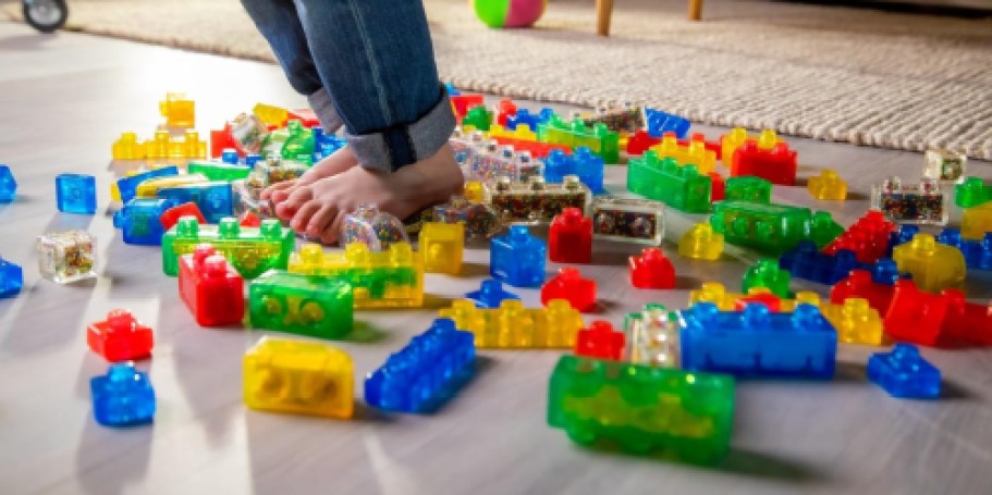 No More Stepping on LEGOs! These Viral Jelly Blox Are Soft, Stretchy & Safe to Step On!
