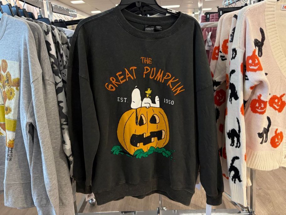 NEW Peanuts Halloween Clothing & Home Finds Spotted at Kohl’s