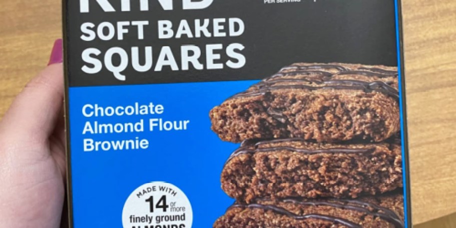 KIND Soft Baked Squares 6-Pack Only $2.91 Shipped on Amazon (Reg. $7)