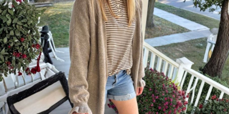Score Up to 70% Off Cozy Women’s Cardigan Sweaters on Amazon