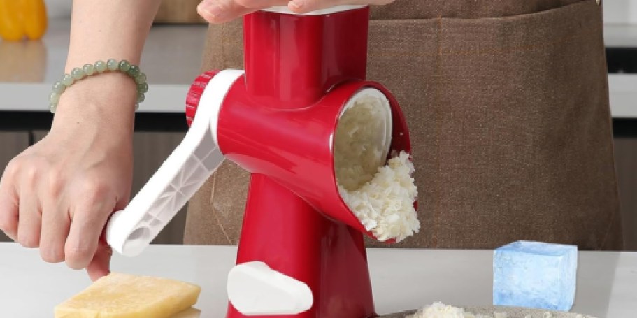 Rotary Cheese Grater Just $13.49 on Amazon (Reg. $27)