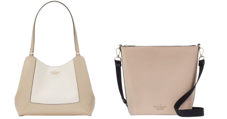 Kate Spade Lena Colorblock Large Triple Compartment Shoulder Bag and Chelsea Large Duffle Crossbody
