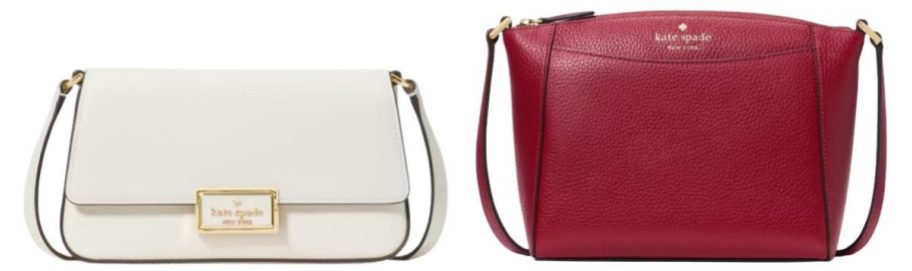 Kate Spade Reegan Mini Flap Crossbody Bag and Monica Small Crossbody Bag