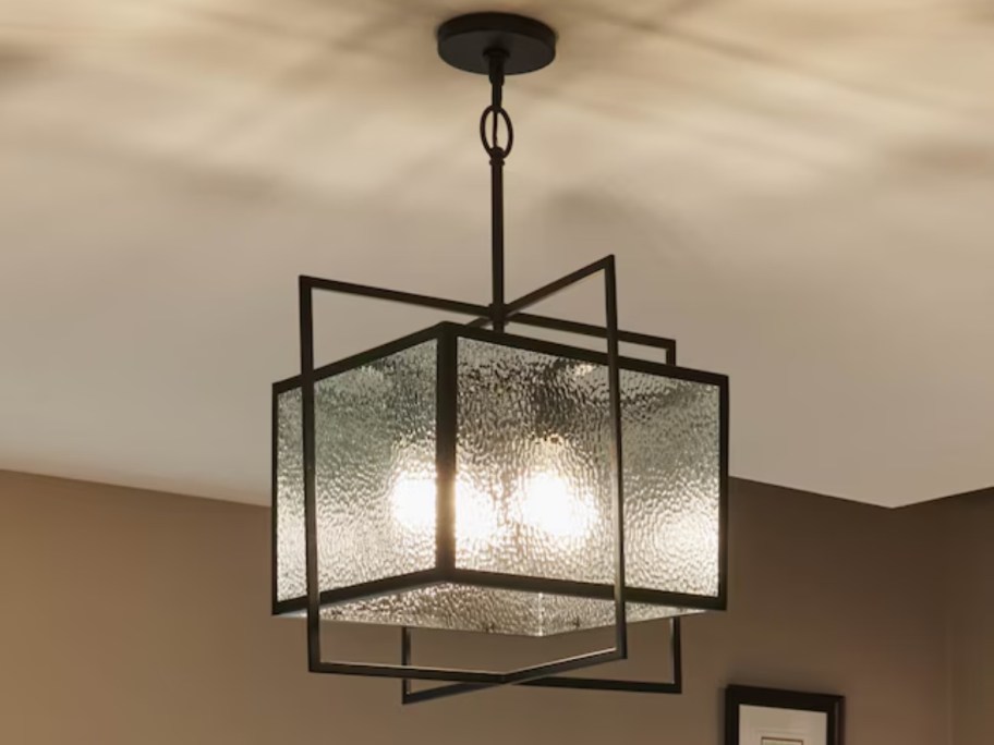 industrial style pendant fixture