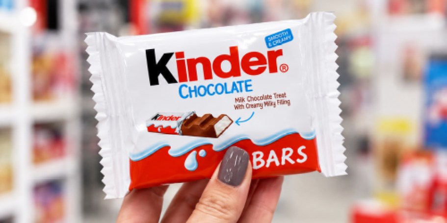 FREE Kinder Chocolate Bar After Walmart Cash