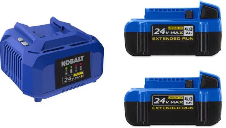Kobalt Battery 2-Pack and Charger Set