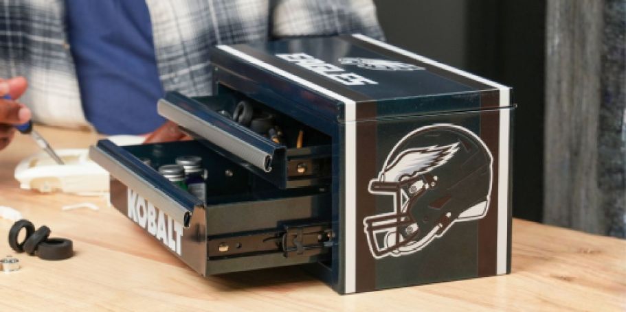 Kobalt NFL Mini Toolboxes Only $31.98 Shipped on Lowes.com