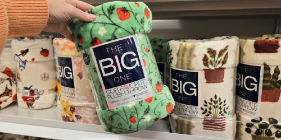 The Big One Throw Blankets from $6 on Kohls.com (Includes Disney & Star Wars Styles)