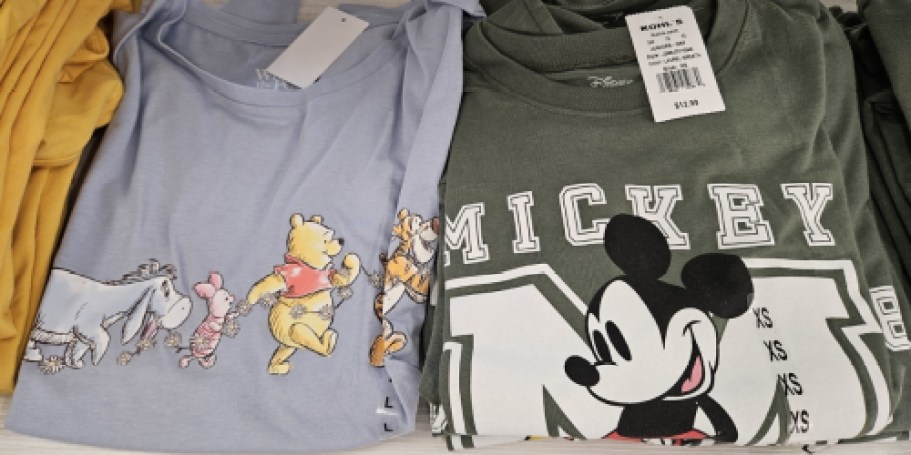 Kohl’s Women’s Graphic Tees from $6.99 | Disney Styles, Gilmore Girls & More