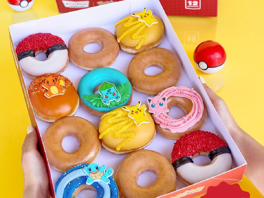 Krispy Kreme Pokemon Doughnuts