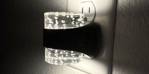 TWO LED Bubble Night Lights Just $7.59 on Amazon (Reg. $22)