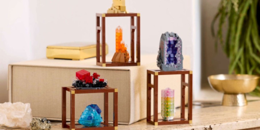 Up to 40% Off LEGO Sets on Walmart.com (Mineral Set, Botanicals, Star Wars & More)