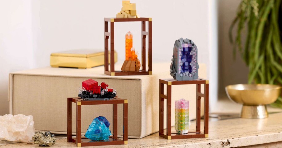 Up to 40% Off LEGO Sets on Walmart.com (Mineral Set, Botanicals, Star Wars & More)