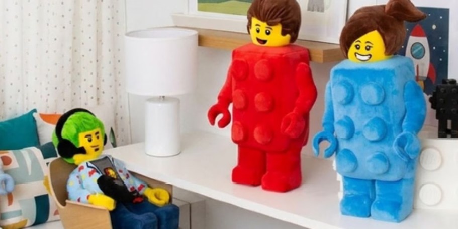 NEW LEGO Oversized Pillow Buddies at Sam’s Club (8 Character Options!)