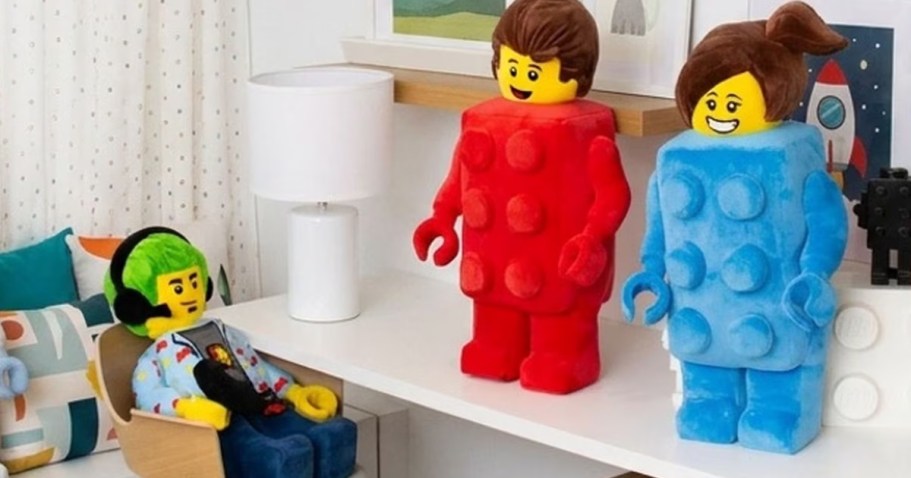 NEW LEGO Oversized Pillow Buddies at Sam’s Club (8 Character Options!)