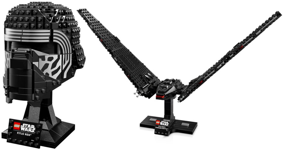 LEGO Star Wars Kylo Ren Helmet & Command Shuttle Bundle