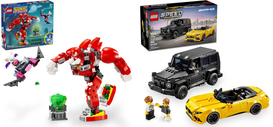 lego sonic and speed champions sets