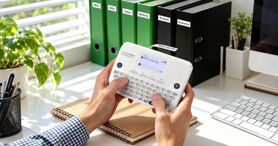 Label Maker w/ 4 Rolls Just $19.99 on Amazon (Reg. $35)