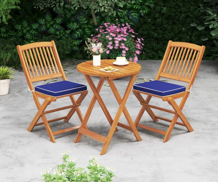 Up to 75% Off Wayfair Outdoor Furniture + Free Shipping | Bistro Set Only $149.99 Shipped