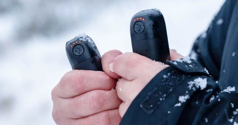 Rechargeable Hand Warmers 2-Pack Just $7 on Amazon (Reg. $15)