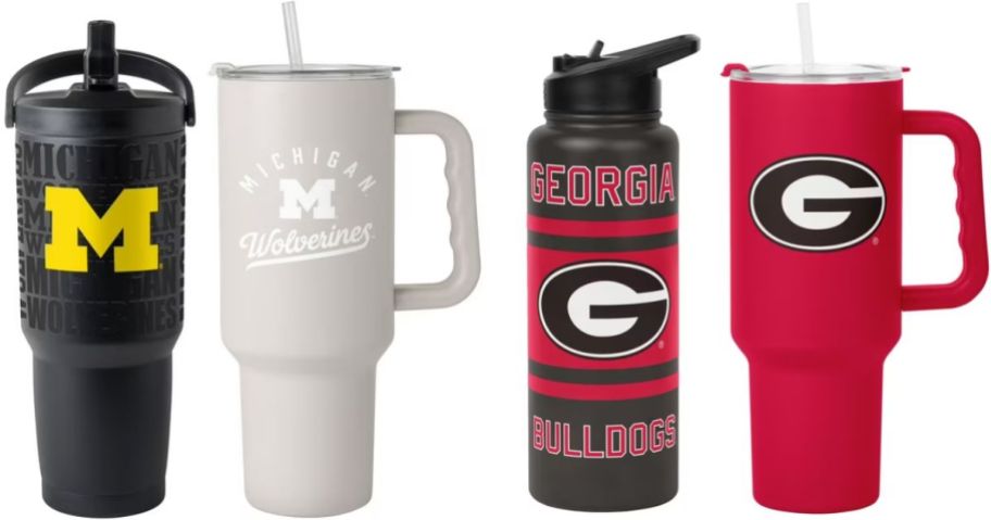 Stock images of Logo Brands NCAA Tumbler Sets
