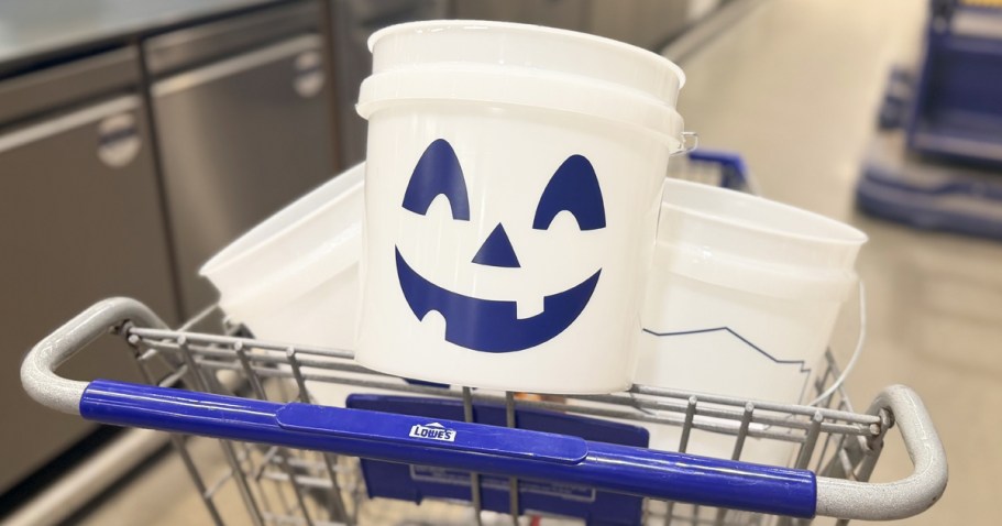 Lowe’s Glow-in-the-Dark Halloween Buckets Only $6.98 Shipped (Fun for Trick-or-Treating)