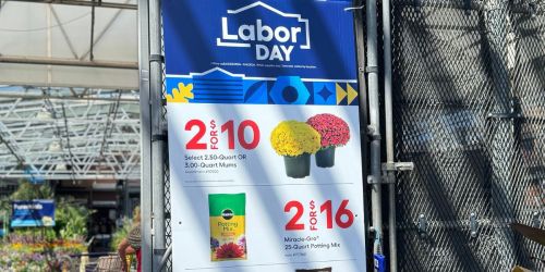 Lowe’s Labor Day Sale Ends TONIGHT | Save on Mulch, Grills, Appliances & More