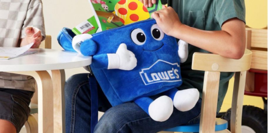 Lowe’s Rewards Members Early Access: Plush Bucket Backpack Just $19.98 Shipped
