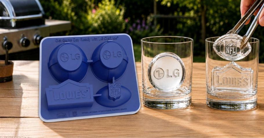 FREE Lowe’s x LG Craft Ice Mold on 9/19 for Rewards Members