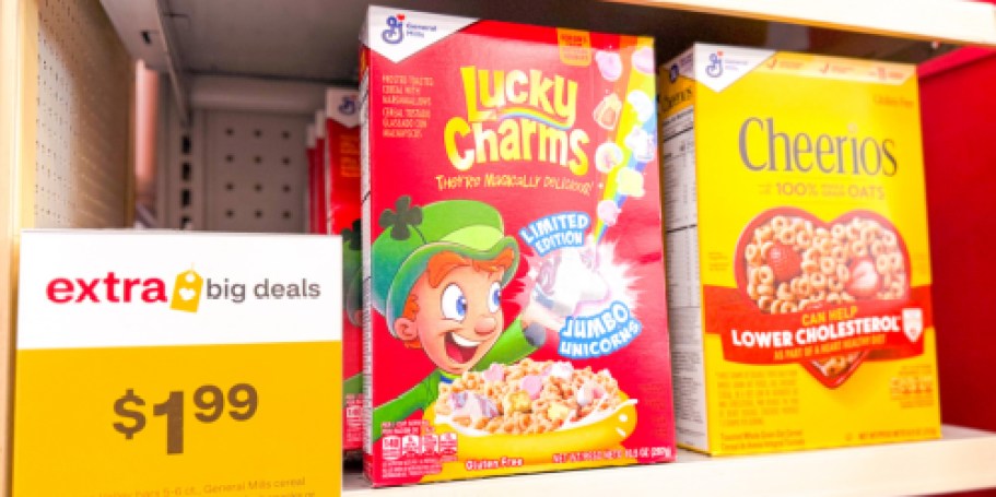 *HOT* General Mills Cereal Just 99¢ Each at CVS After Cash Back (Reg. $7)