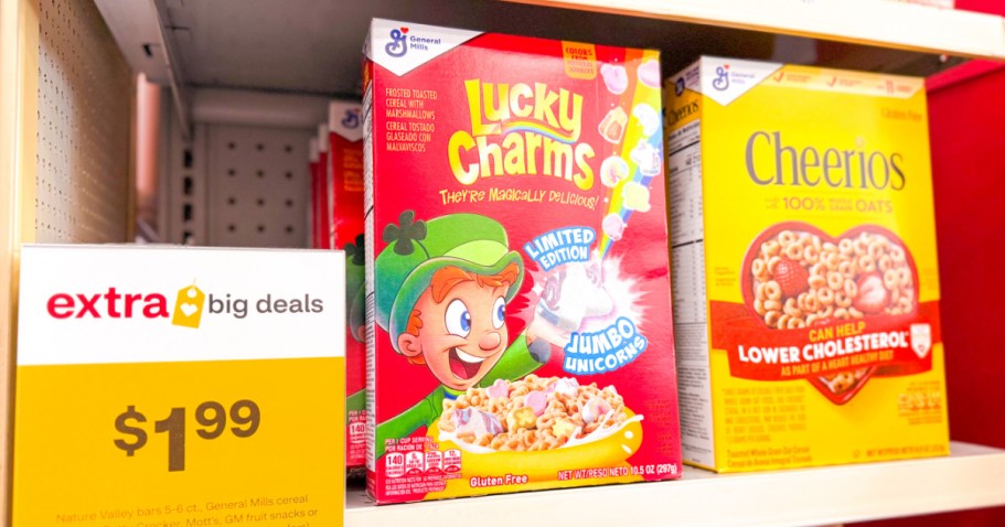 *HOT* General Mills Cereal Just 99¢ Each at CVS After Cash Back (Reg. $7)