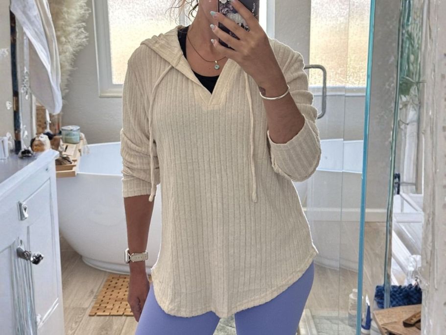 Women’s Sweater Hoodies Just $6.99 on Amazon (Reg. $15)