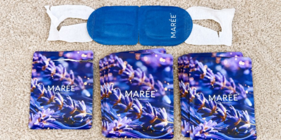 MAREE Self-Heating Eye Masks 16-Pack Just $7.99 Shipped on Amazon (Reg. $25)