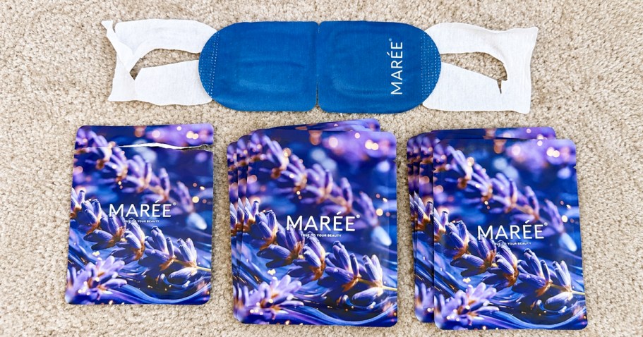 MAREE Self-Heating Eye Masks 16-Pack Just $7.99 Shipped on Amazon (Reg. $25)