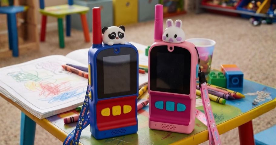 Kids Video Walkie Talkies Set Only $11.99 on Amazon (Fun Gift Idea!)