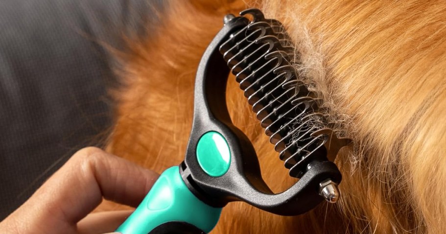 Dog Grooming Brushes from $7.99 on Amazon