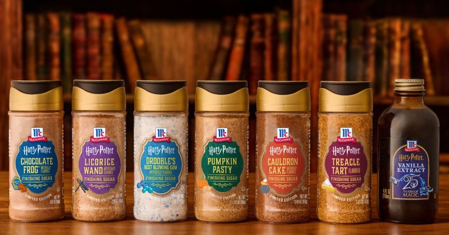 Accio Sugar! NEW Harry Potter McCormick Finishing Sugars Have Arrived!