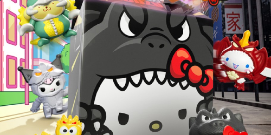 McDonald’s Hello Kitty x Godzilla Happy Meal Is Almost Here — Collect All 8 Toys!