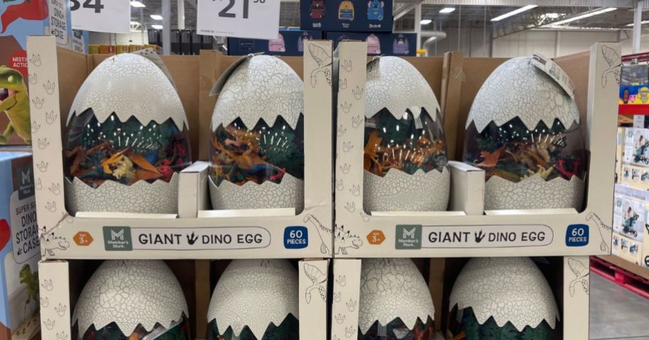 Member's Mark Giant Dino Egg Play Sets in store