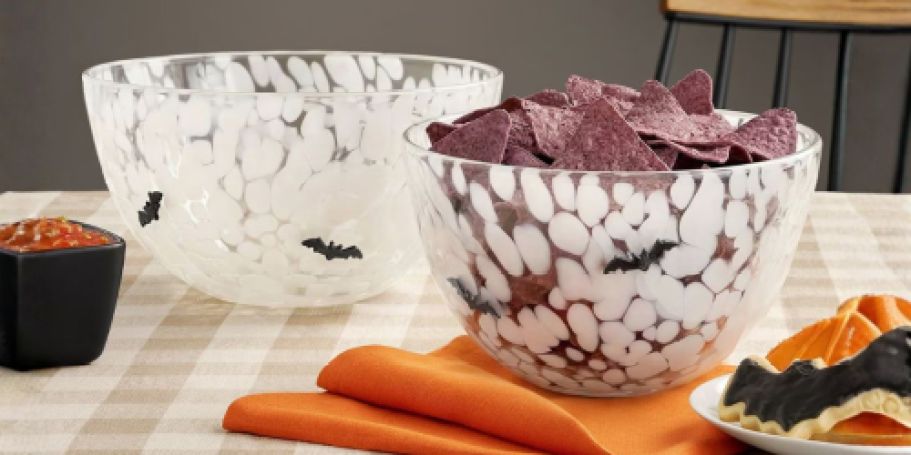 Member’s Mark Halloween Icon Serving Bowls 2-Piece Set Under $30 (3 Style Choices!)