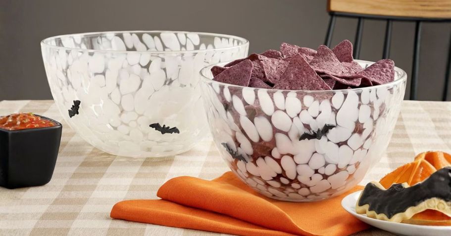 Member’s Mark Halloween Icon Serving Bowls 2-Piece Set Under $30 (3 Style Choices!)