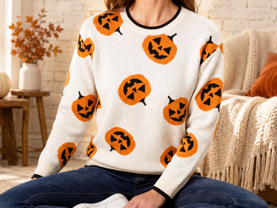 Sam’s Club Has $18.98 Halloween Sweaters & We Want Them All