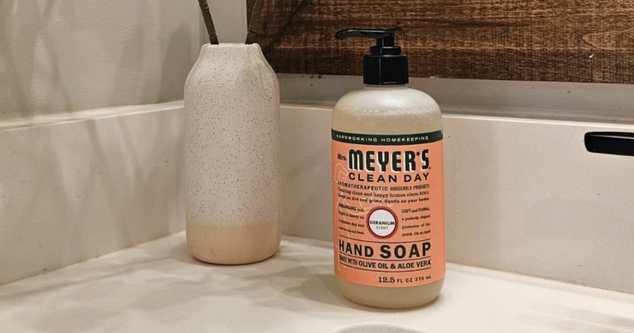 Mrs. Meyer’s Hand Soap 3-Pack Only $8.65 on Amazon (Just $2.88 Each!)
