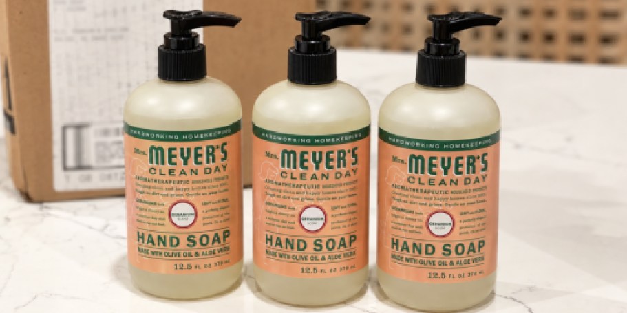 Mrs. Meyer’s Hand Soap 3-Pack Only $8 Shipped on Amazon (Reg. $16)