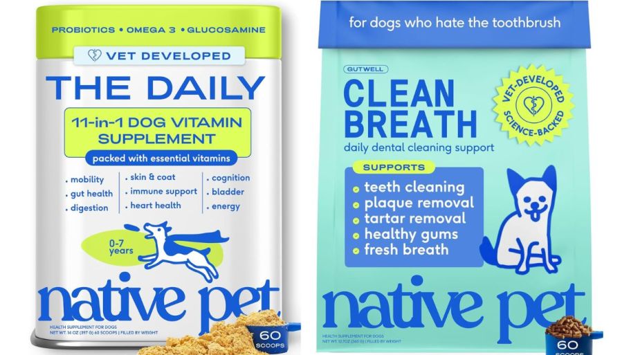 Native dog supplements from Amazon