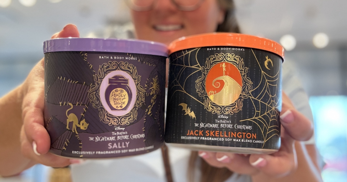 The NEW Bath & Body Works Nightmare Before Christmas Collection Will Sell Out!