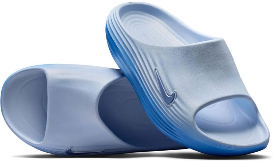 Blue Nike Reactx Rejuven8 WOmen's Slides